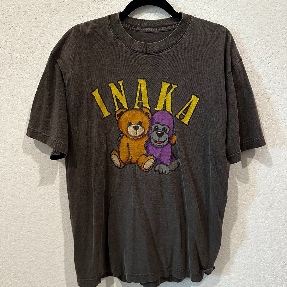 Vintage Men's Black Color Pullover Short Sleeve Crew NecK T-Shirt Size M / XXL